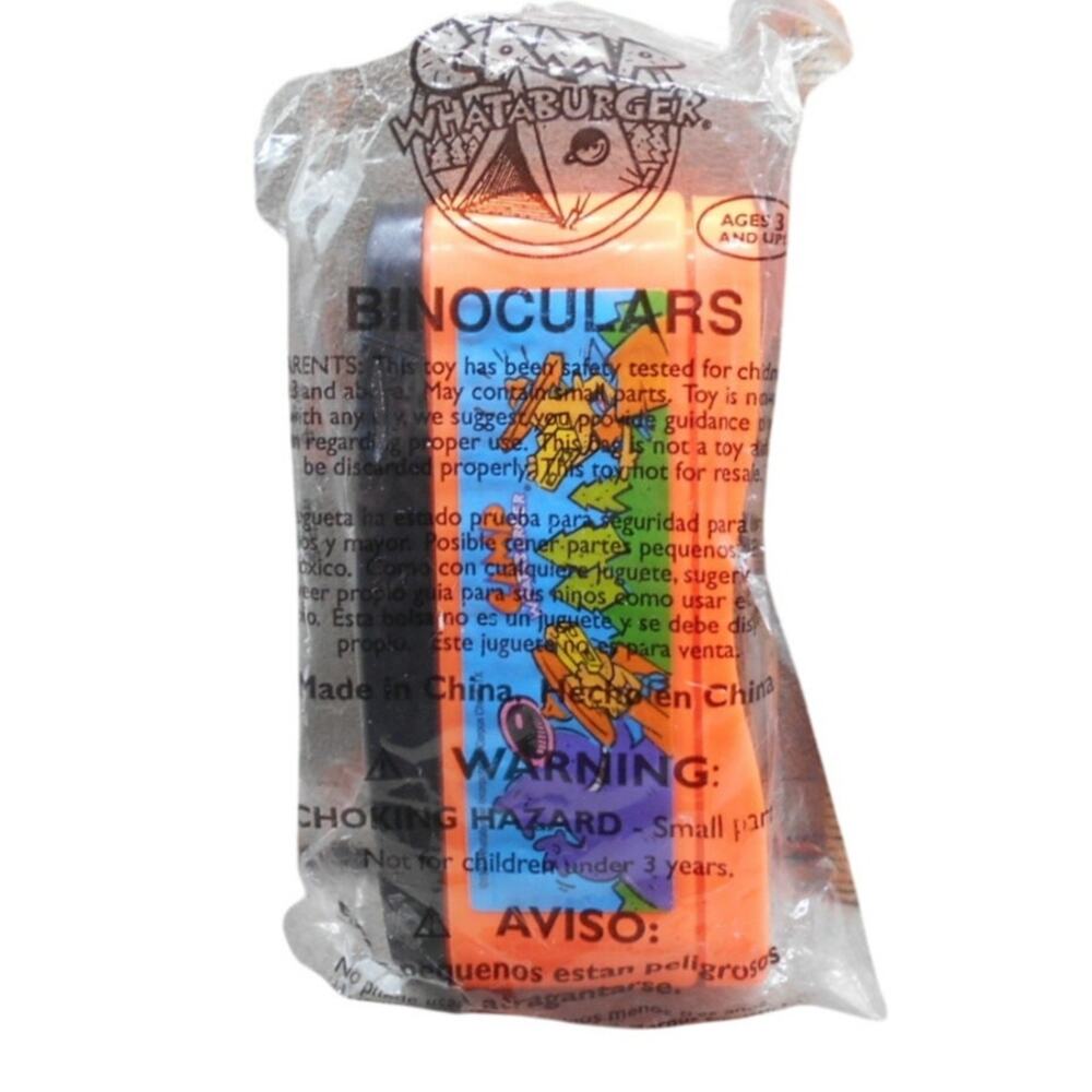 Whataburger 1997 Camp Whataburger Binoculars Premium Toy in Package